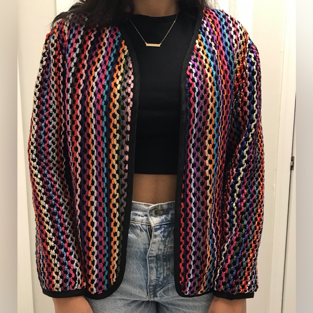 F.A. Chatta, LTD weave jacket